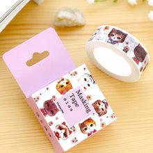 Load image into Gallery viewer, Yellow Bunny Washi Tapes