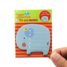 Load image into Gallery viewer, Cute Animal Memo Pad