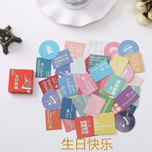 Load image into Gallery viewer, 40 PCS/box Paper Sticker