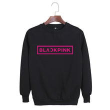 Load image into Gallery viewer, Black Pink Cotton Hoodies