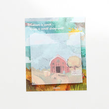 Load image into Gallery viewer, Oil Painting Memo Pad