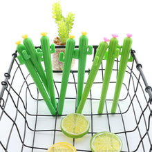 Load image into Gallery viewer, Cactus Shape Gel Pens