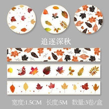 Load image into Gallery viewer, 3 Rolls Washi Tape