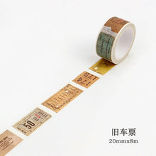 Load image into Gallery viewer, Map Newspaper Washi Tape